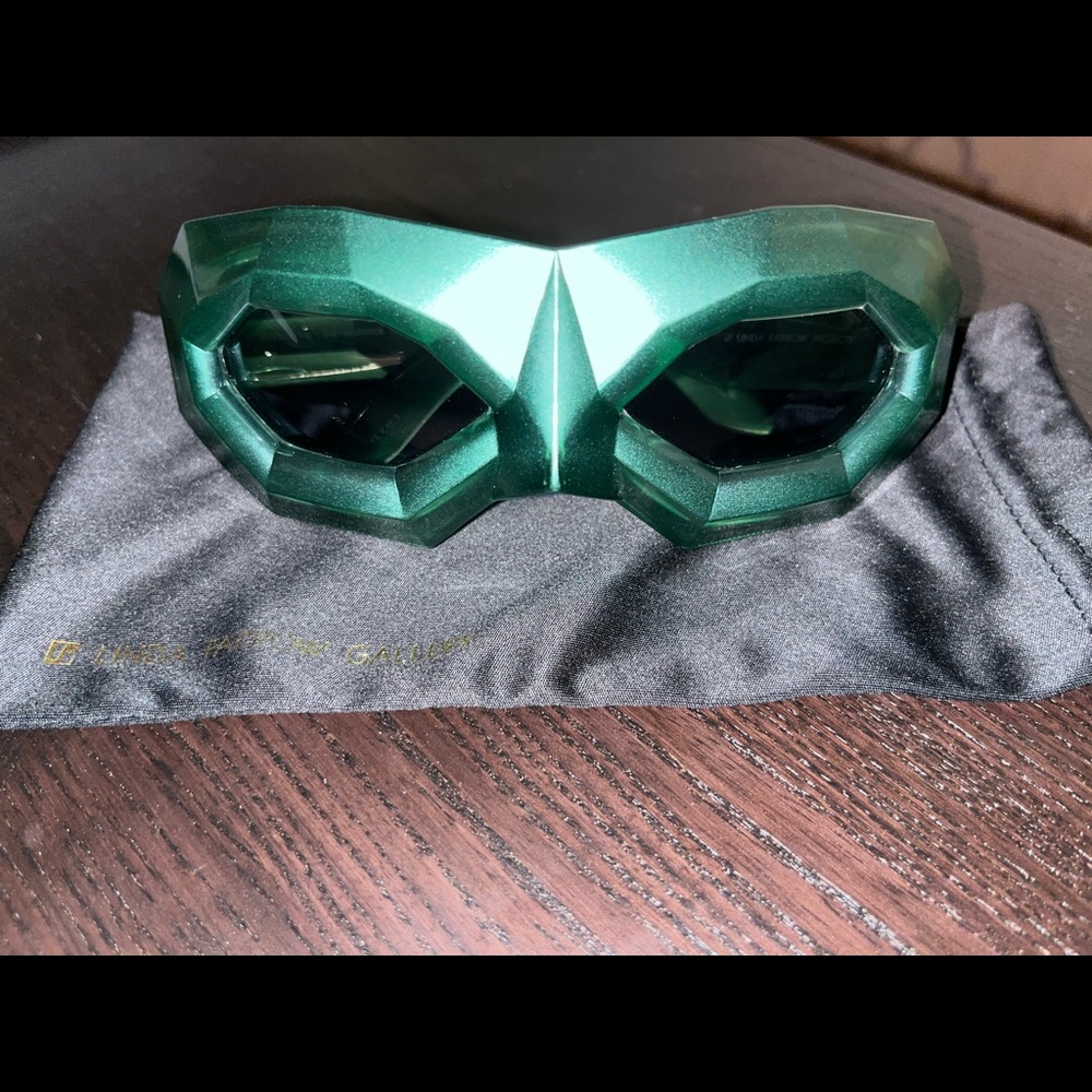 SOLD NWT Walter Van Beirendonck x Linda Farrow superhero glasses